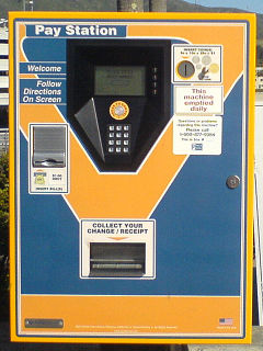 Parking pay station