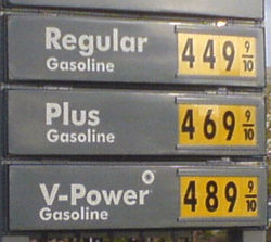High gas prices